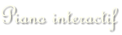 Piano interactif